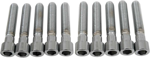Drag Specialties - Drag Specialties Coarse-Thread Socket-Head Bolts - 3/8in.-16 x 2in. - MPB242S