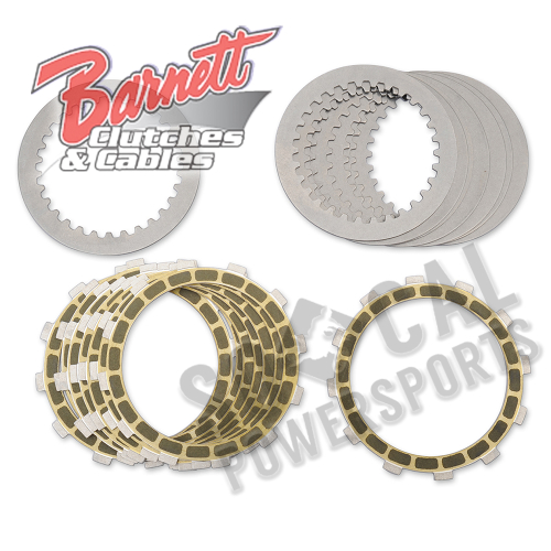Barnett - Barnett Clutch Plate Kit - 306-90-10072