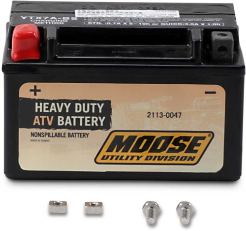 Moose Utility - Moose Utility Factory-Activated AGM Maintenance-Free Battery - MOOM72X7A