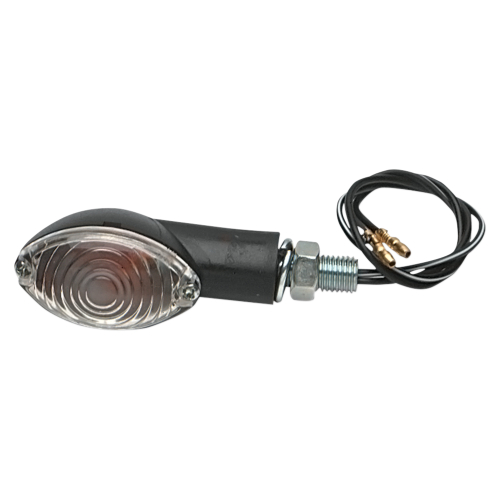K&S Technologies - K&S Technologies Ultra-Small Mini-Stalk Marker Lights - Black with Clear Lens - 25-8351