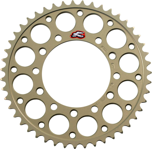 Renthal - Renthal Ultralight Rear Sprocket - 47T - 210U-525-47P-HA