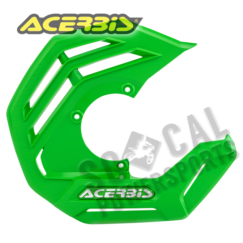 Acerbis - Acerbis X-Future Disc Covers - Green - 2802010005