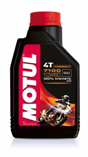 Motul - Motul 7100 4T Synthetic Ester Motor Oil - 10W60 - 1L. - 104100