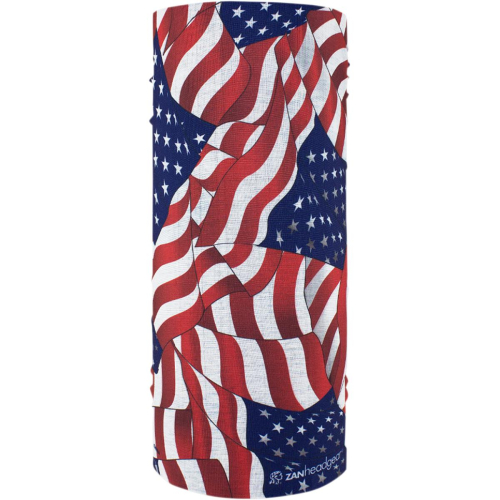 Zan Headgear - Zan Headgear Motley Tube - T265 - Wavy US Flag - OSFM