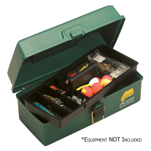 Plano - Plano One-Tray Tackle Box - Green