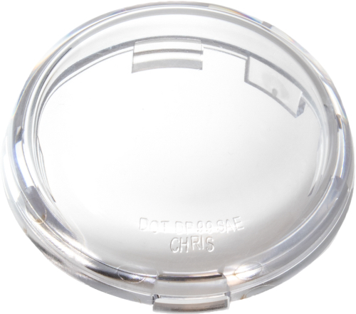 Letric Lighting Co. - Letric Lighting Co. 2in. Bullet Turn Signal Lens - Clear - LLC-2C