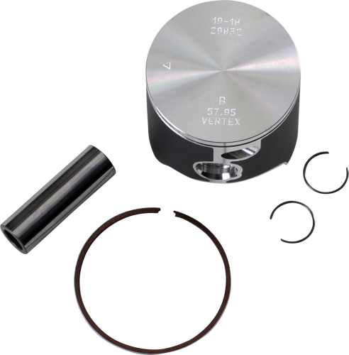 Vertex - Vertex Cast Race Piston Kit - Standard Bore 57.95mm, Standard Compression - 24233B