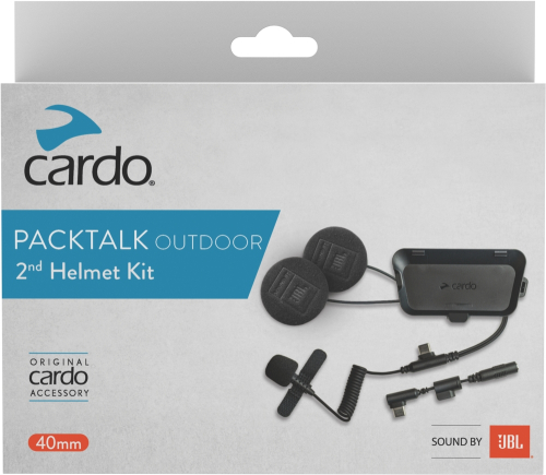 Cardo - Cardo Packtalk Outdoor - 2nd Helmet Kit - ACC00017