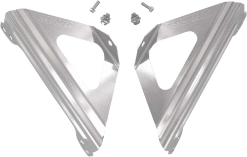 Works Connection - Works Connection Radiator Brace - Silver - 18-001