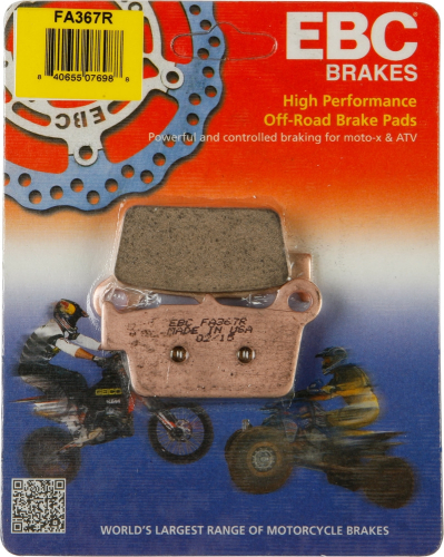 EBC - EBC R Series Long Life Sintered Brake Pads - FA367/2X