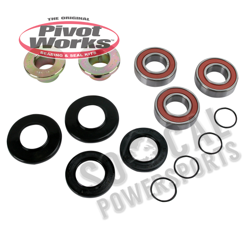 Pivot Works - Pivot Works Water Tight Wheel Collar and Bearing Kit - PWRWC-K03-500