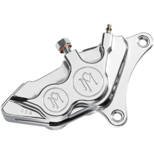 Performance Machine - Performance Machine Four-Piston Differential-Bore Brake Caliper Kit - Chrome - 0053-2920-CH