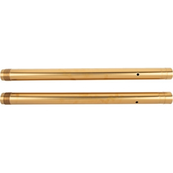 Custom Cycle - Custom Cycle 43mm Gold Inverted Fork Tubes - Stock - 710068