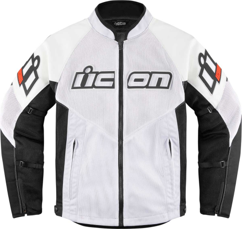 Icon - Icon Mesh AF Leather Jacket - 2810-3902 - White - Small