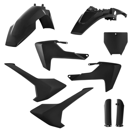 Acerbis - Acerbis Full Plastic Kit - Black - 2731980001