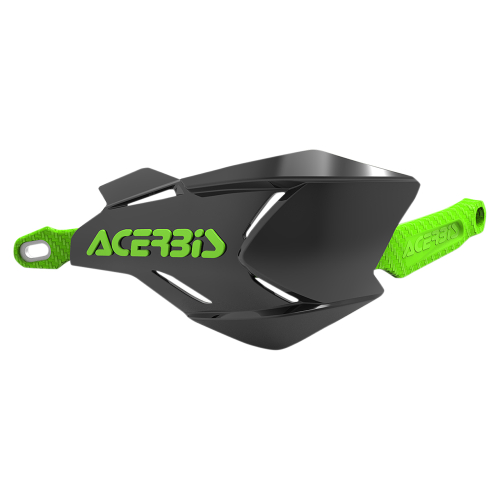Acerbis - Acerbis X-Factory Handguards - Black/Green - 2634661043