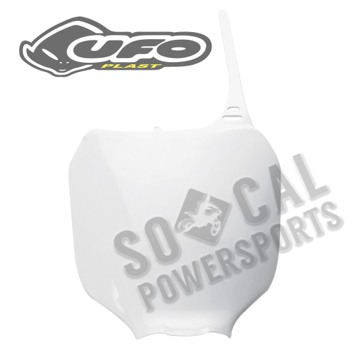 UFO Plastics - UFO Plastics Front Number Plate - White - YA03823046