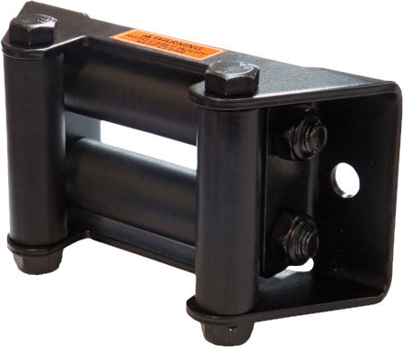 KFI Products - KFI Products Stealth POM Roller Fairlead - Wide (6.00in. Bolt Pattern) - SE-WRF