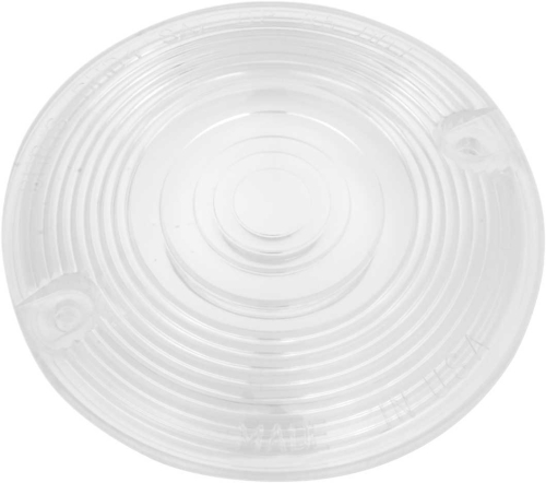 Chris Products - Chris Products Turn Signal Lens Flat Style - Clear - DHD4C