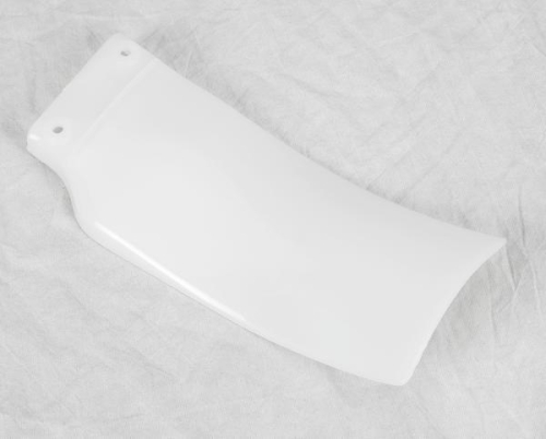 UFO Plastics - UFO Plastics Rear Shock Mud Plate - White - KA03786-280