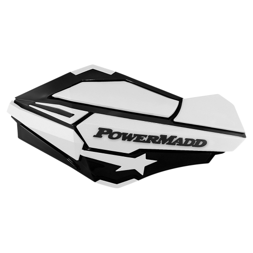 Powermadd - Powermadd Sentinel Handguards - Black/White - 34428