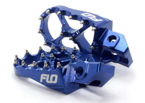 Flo Motorsports - Flo Motorsports Pro Series Foot Pegs - Blue - FPEG-795-2 BLU
