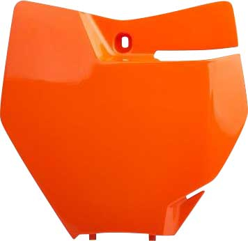 Polisport - Polisport Front Number Plate - KTM Orange - 8664900001