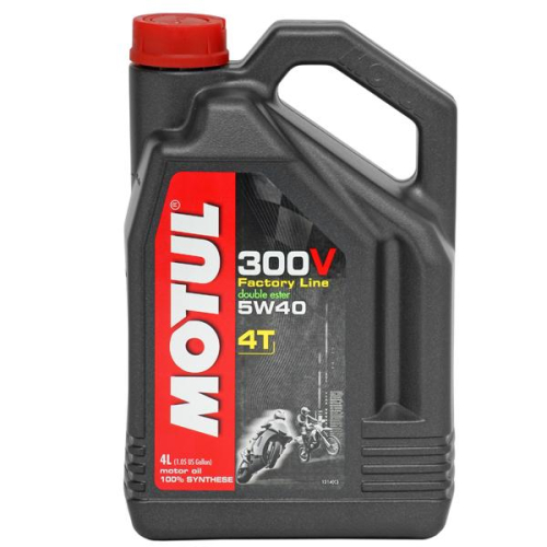 Motul - Motul 300V 4T Competition Synthetic Oil - 5W40 - 4L. - 836041 / 101343
