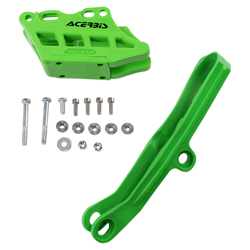 Acerbis - Acerbis Chain Guide and Slider Kit - Green - 2734950006