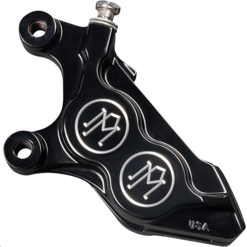 Performance Machine - Performance Machine Four-Piston Front Left Brake Caliper for 300MM Rotor - Contrast Cut - 0052-2425-BM