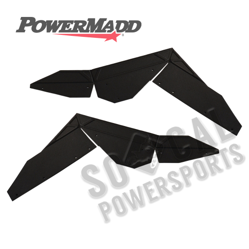 Powermadd - Powermadd Fender Flare Extension Kit - Front - 62001