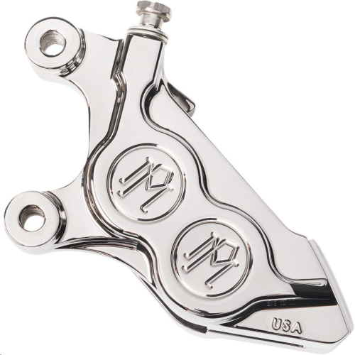 Performance Machine - Performance Machine Four-Piston Front Left Brake Caliper for 300MM Rotor - Chrome - 0052-2425-CH
