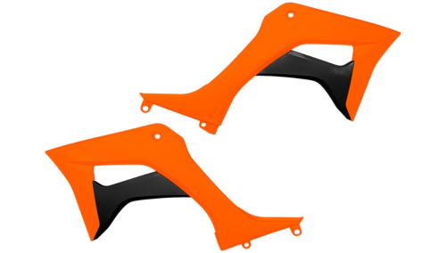 UFO Plastics - UFO Plastics Radiator Shroud - Florescent Orange - HO05600-FFLU