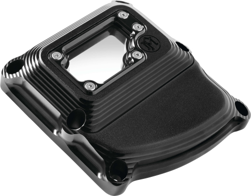 Performance Machine - Performance Machine Vision Series Transmission Cover - Black Ops - 0203-2020M-SMB