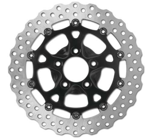 Performance Machine - Performance Machine Dominator 11.5in. Two-Piece Brake Rotor - Black Ops - 0133-1536S-B