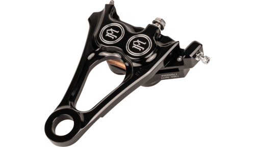 Performance Machine - Performance Machine Four-Piston Differential-Bore Brake Caliper Kit - Black Ops - 1256-0084-BM