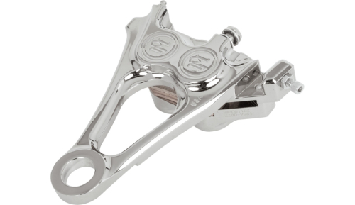 Performance Machine - Performance Machine Four-Piston Differential-Bore Brake Caliper Kit - Chrome - 1256-0084-CH