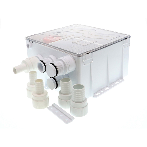 Rule - Rule Shower Drain Box w/800 GPH Pump - 24V