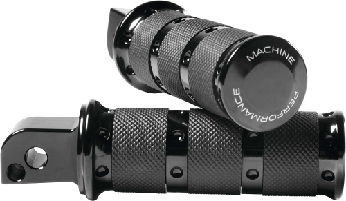 Performance Machine - Performance Machine XLS Footpegs - Passenger - Black - 0035-1249M-B