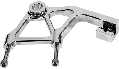 Performance Machine - Performance Machine Rear Radial Caliper Bracket - Chrome - 00231828AGNMACH