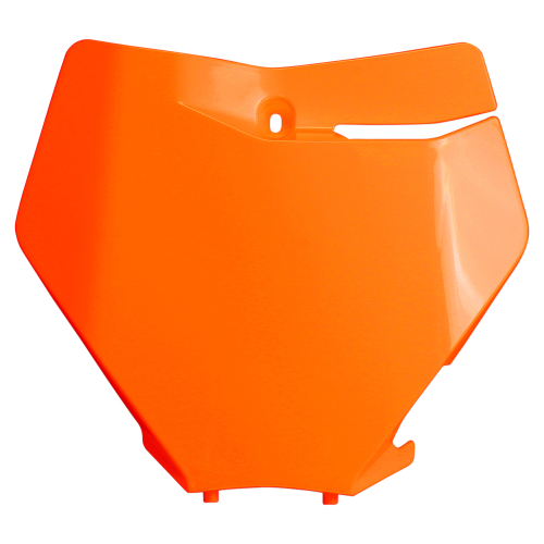 UFO Plastics - UFO Plastics Front Number Plate - KTM Orange - KT04094127