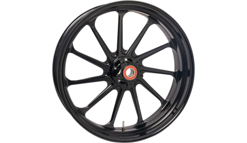 Performance Machine - Performance Machine One-Piece Aluminum Front Wheel - 18in. x 5.5in. - Assault Black - 12027814RASLAPB