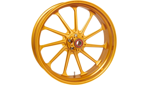 Performance Machine - Performance Machine One-Piece Aluminum Front Wheel - 18in. x 5.5in. - Assault Gold - 12047814RASLAPG