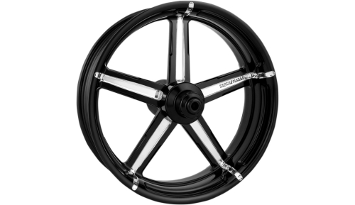 Performance Machine - Performance Machine One-Piece Aluminum Front Wheel - 18in. x 5.5in. - Formula  Platinum Cut - 1204-7814R-FRM-BMP