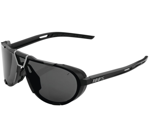 100% - 100% Westcraft Sunglasses - 61046-102-01 - Matte Black / Smoke Lens - OSFM