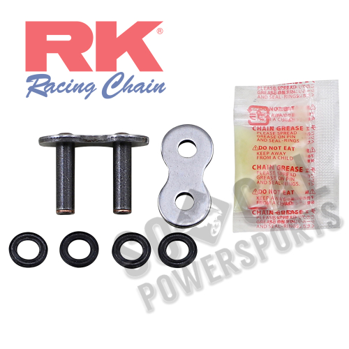 RK - RK Rivet Connecting Link for 525 Max-O Chain - Natural - 525MAXO-RL