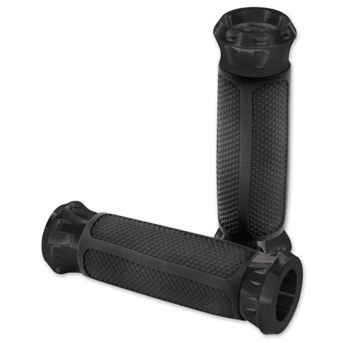 Performance Machine - Performance Machine Overdrive Custom Grips - Black - 0063-2082-B