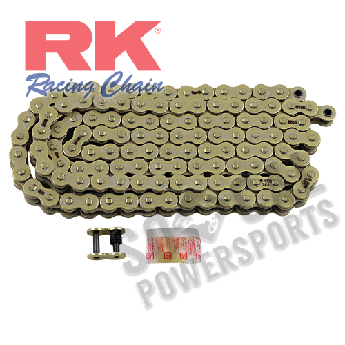 RK - RK 525 Max-O Chain - 120 Links - Gold - 525MAXO-120-GG