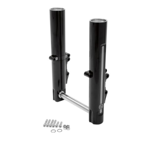 Performance Machine - Performance Machine Fork Leg Kit for Stock or Performance Machine Calipers - Dual Disc - Contrast Cut - 0208-2096-BM