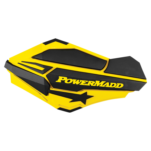 Powermadd - Powermadd Sentinel Handguards - Suzuki Yellow/Black - 34406